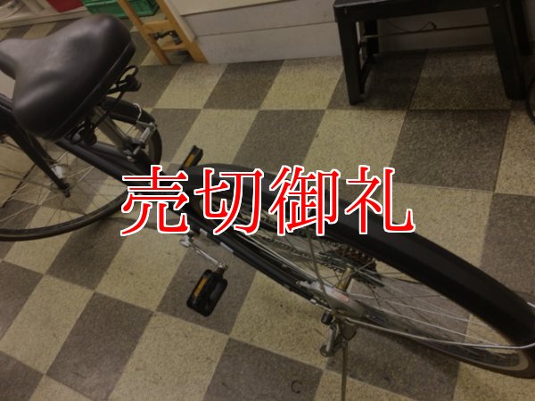 画像4: 〔中古自転車〕シティサイクル　27インチ　外装6段変速　LEDオートライト　ブラック