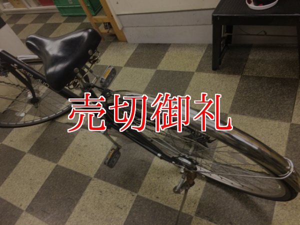 画像4: 〔中古自転車〕シティサイクル　27インチ　外装6段変速　LEDオートライト　ローラーブレーキ　ブラック