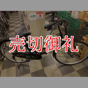 画像: 〔中古自転車〕シティサイクル　ママチャリ　26インチ　シングル　ブラック