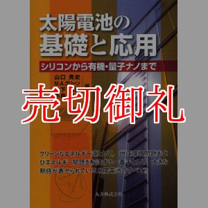 画像: 太陽電池の基礎と応用　シリコンから有機・量子ナノまで