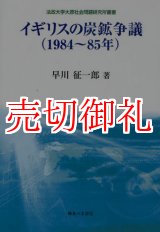 画像: イギリスの炭鉱争議（１９８４〜８５年）　法政大学大原社会問題研究所叢書