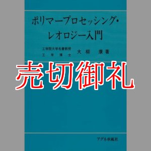 画像: ポリマープロセッシング・レオロジー入門