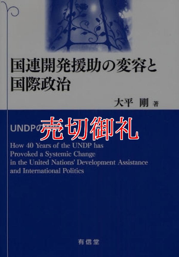 画像1: 国連開発援助の変容と国際政治　ＵＮＤＰの４０年