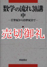 画像: 数学の流れ３０講　中　１７世紀から１９世紀まで