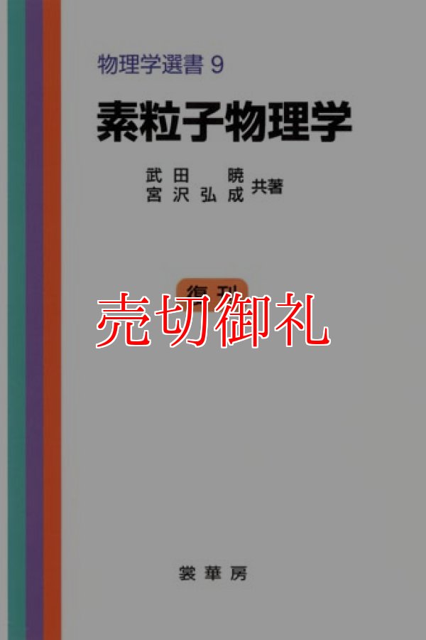 画像1: 素粒子物理学　物理学選書　９