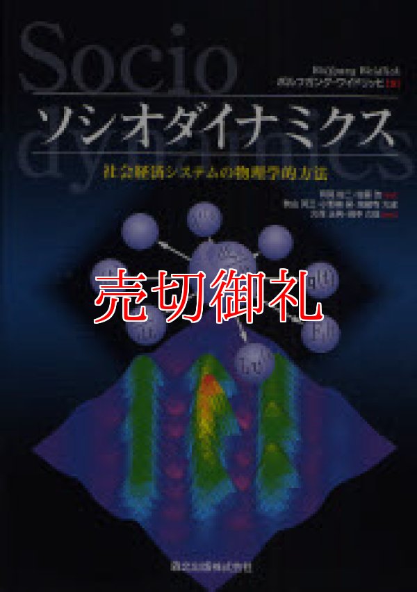 画像1: ソシオダイナミクス　社会経済システムの物理学的方法