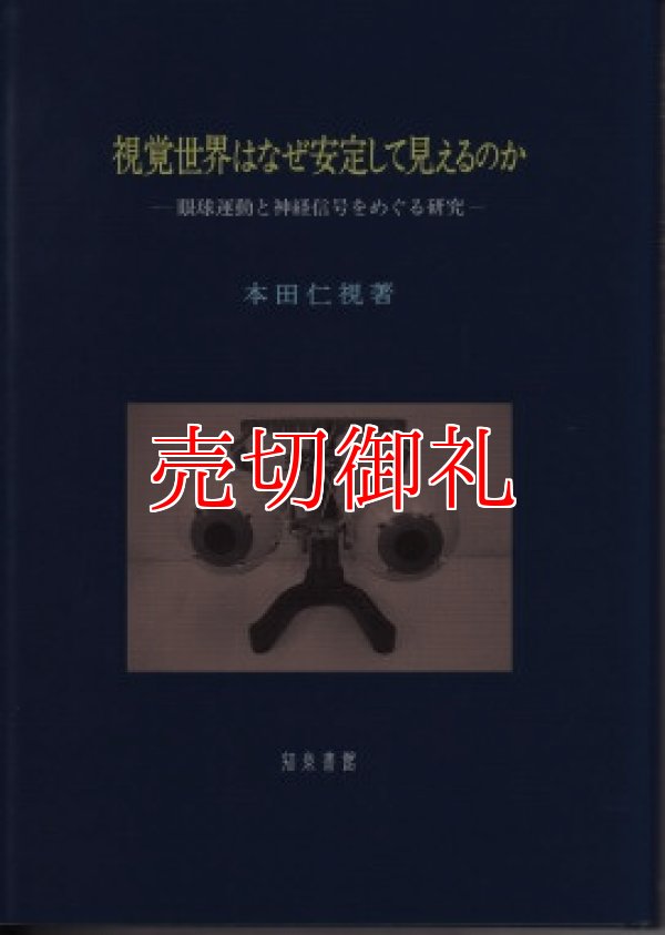 画像1: 視覚世界はなぜ安定して見えるのか　眼球運動と神経信号をめぐる研究　新潟大学人文学部研究叢書　４