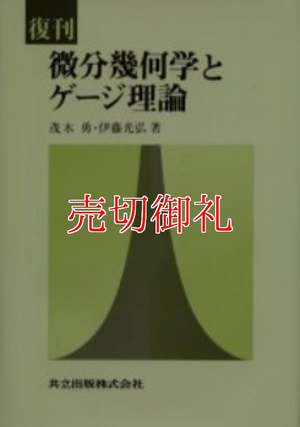 画像1: 微分幾何学とゲージ理論