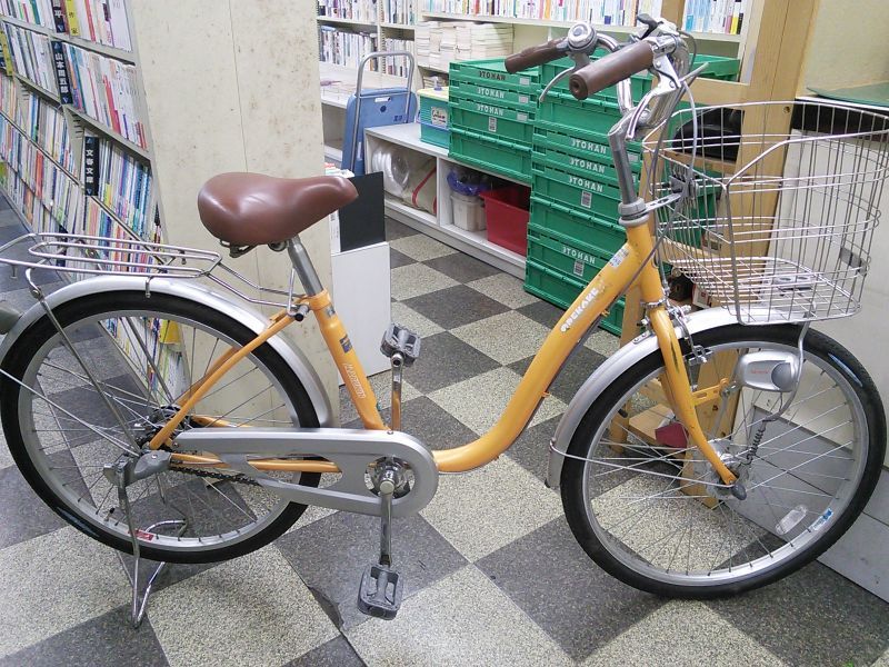 マルキン黄色の可愛いママチャリ 綺麗な中古です - 自転車