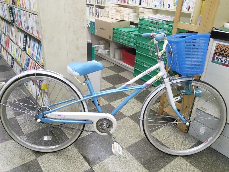 中古自転車〕ブリヂストン ジュニアサイクル 24インチ シングル 